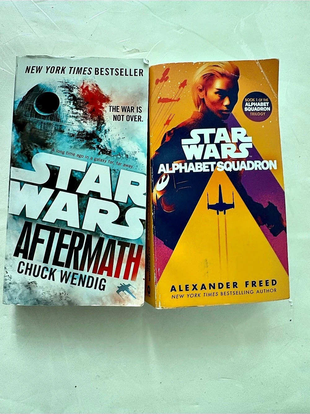 Disney Star Wars 2 Books Aftermath, Alphabet Squadron